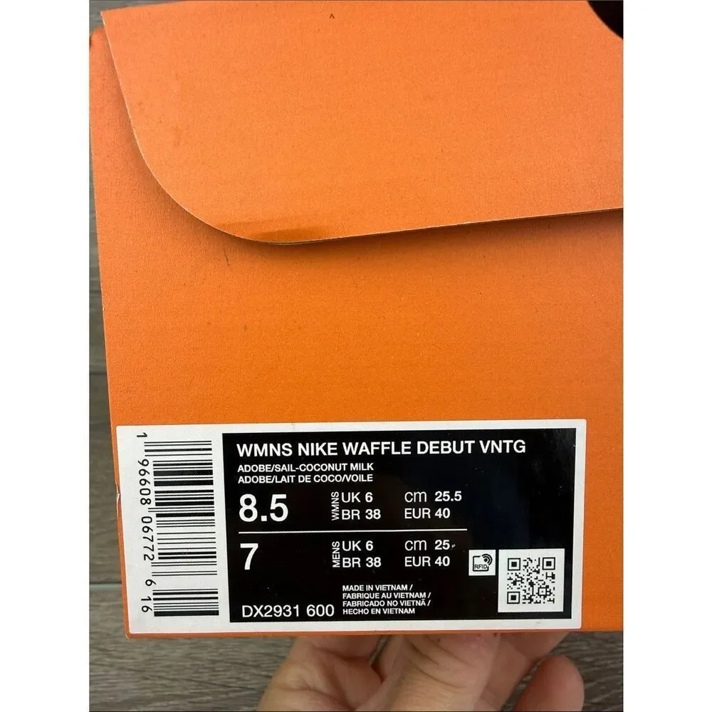 NEW Nike Waffle Debut Vntg Women’s Sz 8.5 Adobe Sail Coconut Milk Low Sneakers
